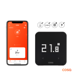 Cosa P4TR-10-AC Akıllı Oda Termostatı Kablosuz Kombi ve Klima Kontrolü Adaptörlü - Görsel 2