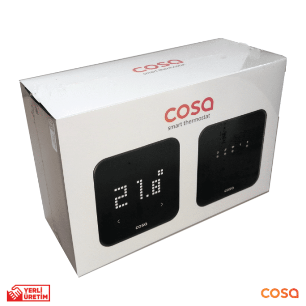 Cosa P4TR-10-AC Akıllı Oda Termostatı Kablosuz Kombi ve Klima  Kontrolü Adaptörlü - Görsel 7