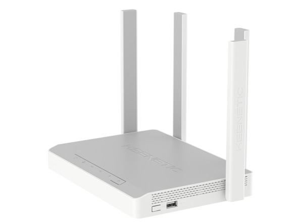 Keenetic Extra DSL KN-2112 AC1200 Mesh Wi-Fi 5 Dualband Gigabit MU-MIMO VDSL2/ADSL2+ Modem Router, 4-Port Gigabit Smart Switch ve USB Portu - Görsel 3