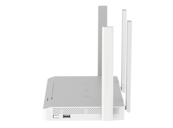 Keenetic Extra DSL KN-2112 AC1200 Mesh Wi-Fi 5 Dualband Gigabit MU-MIMO VDSL2/ADSL2+ Modem Router, 4-Port Gigabit Smart Switch ve USB Portu - Görsel 4