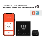 Cosa Akıllı Oda Termostatı Kablosuz Kombi ve Klima Kontrolü v5 - Görsel 2